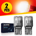 2X Red LED Bulbs for Brake Tail Stop Parking Light (7443 7444)