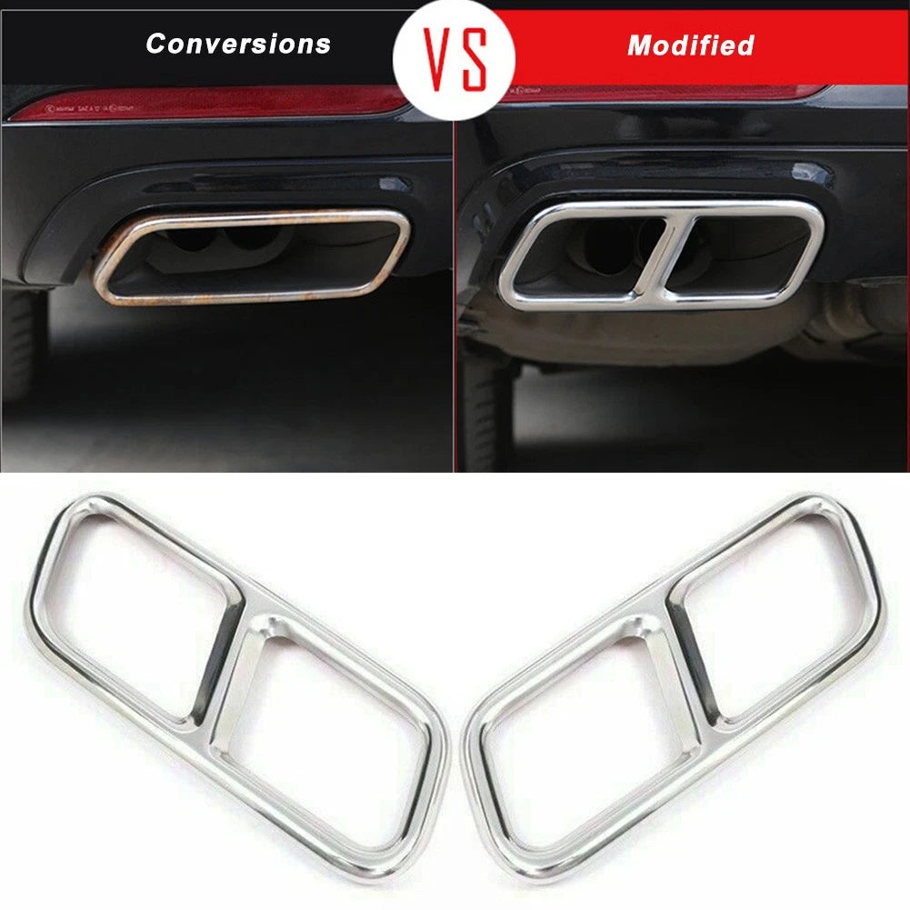 Exhaust Muffler Tip Tail Pipe Cover Trim for Mercedes Benz S Class W222 (2010–2017)