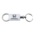 Silver Anodized Aluminum Valet Keychain - Officially Licensed for Honda