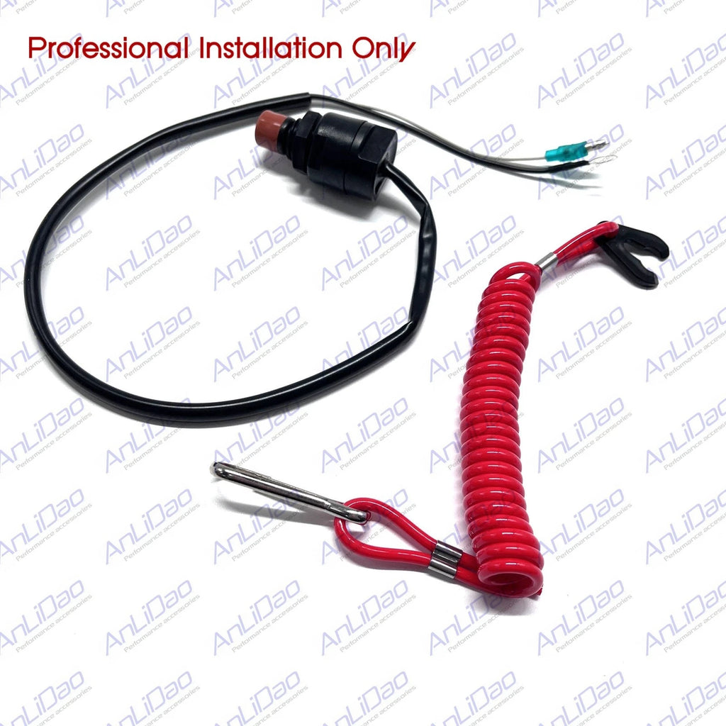 Engine Stop Switch Assembly for Yamaha 2.5–25HP (1990–2023) 65W-82575-01-00 65W-82575-00-00