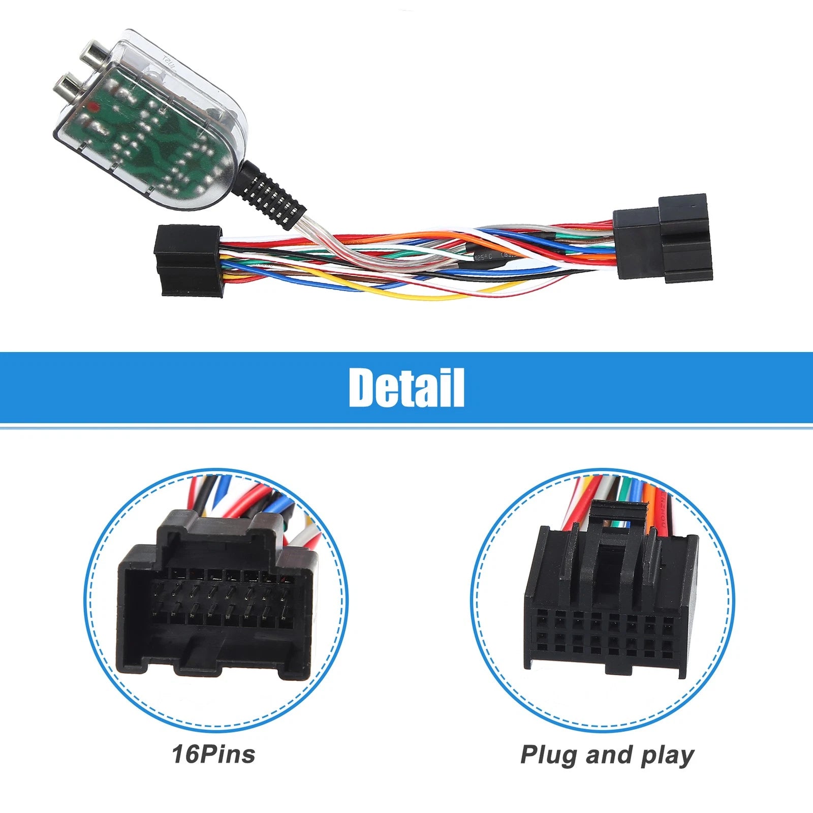Amplifier Wire Adapter Interface for Chevrolet GMC 