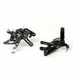 Black Racing Rearsets Footpegs for Kawasaki Ninja ZX10R ZX1000 (2011–2015) #8