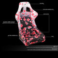 NRG FRP-302-SAKURA Racing Seat for Universal Fit (Large Size)