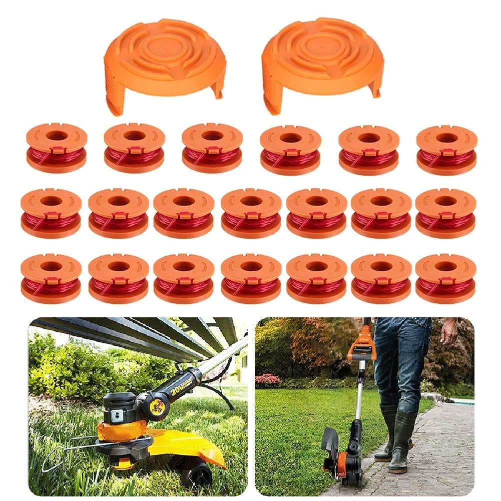 Trimmer Spool Cord Cap for Worx WA0010 WG154 WG163 WG180 (2010–2023)