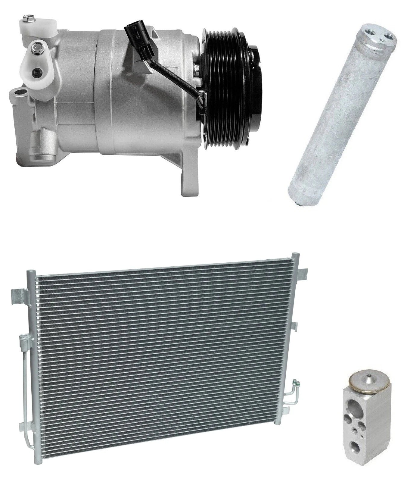 A/C Compressor Kit With Condenser for Nissan Murano 3.5L (2011–2014)