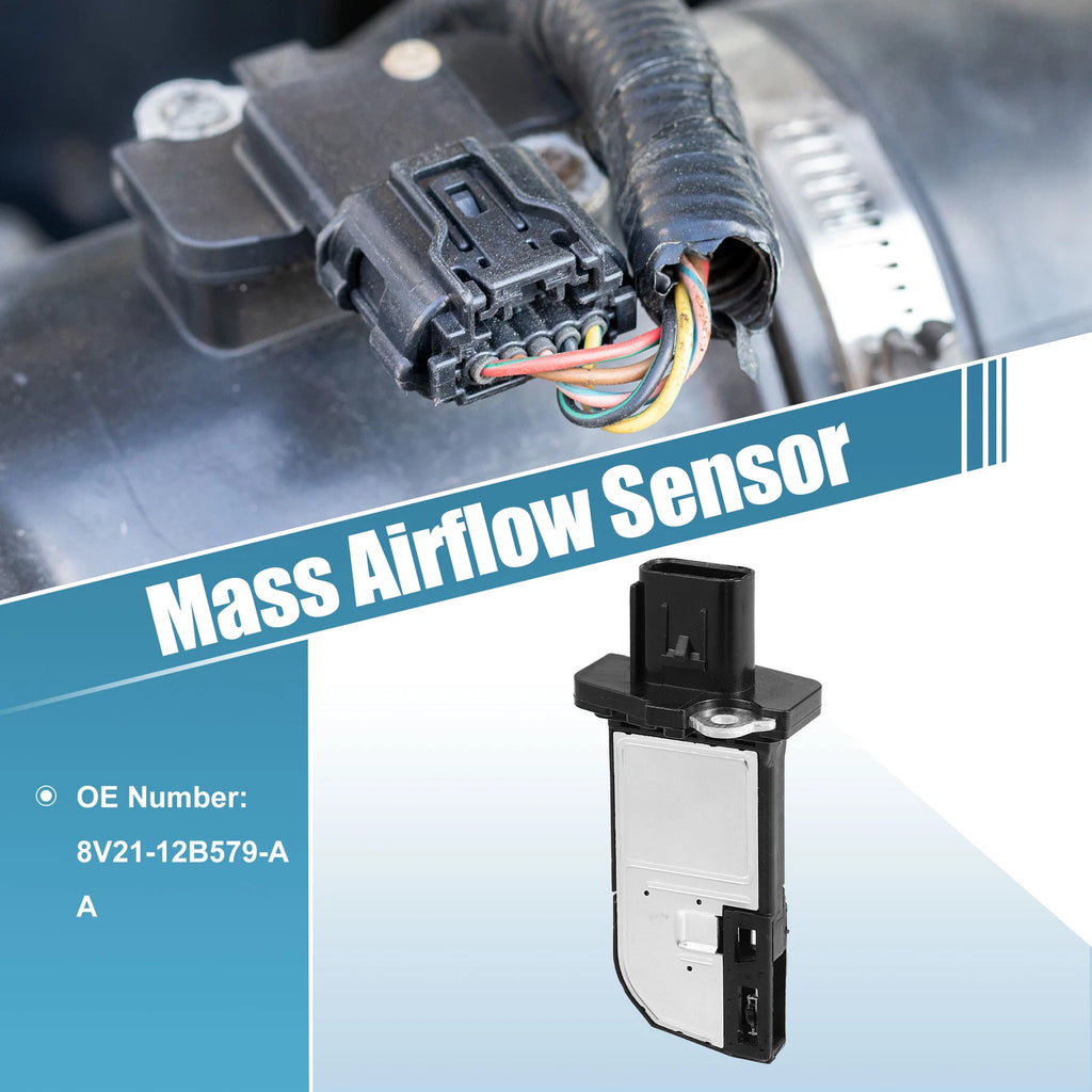 Mass Air Flow Sensor 8V21-12B579-AA for Ford Fiesta ST180 (2013–2017)