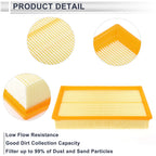 Car Engine Air Filter No. 7H0129620 for Volkswagen Transporter 