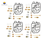 Set of 4 Carburetor Repair Rebuild Kits for Honda CB900F, CB900C, CB1000C (1980–1983)
