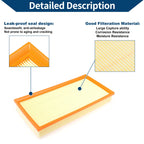 Car Engine Air Filter No. 1J0129620 for Audi TT 1.8L (2000–2006)