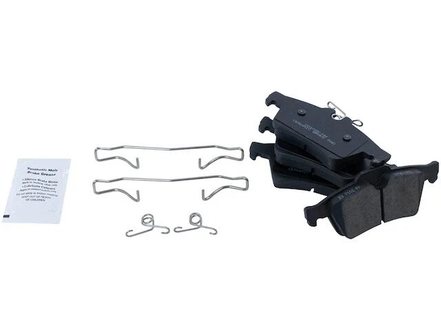 Set of 4 Rear Brake Pads for Jaguar XJ8 (2006–2009) DD854DS Ceramic