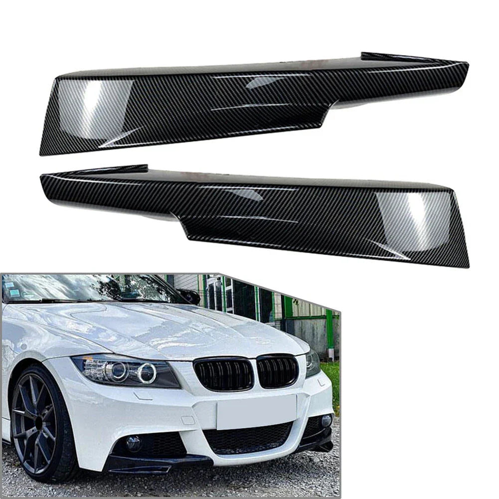 Front Bumper Lip Corner Splitters  for BMW E90 E91 M-Tech (2009-2013)