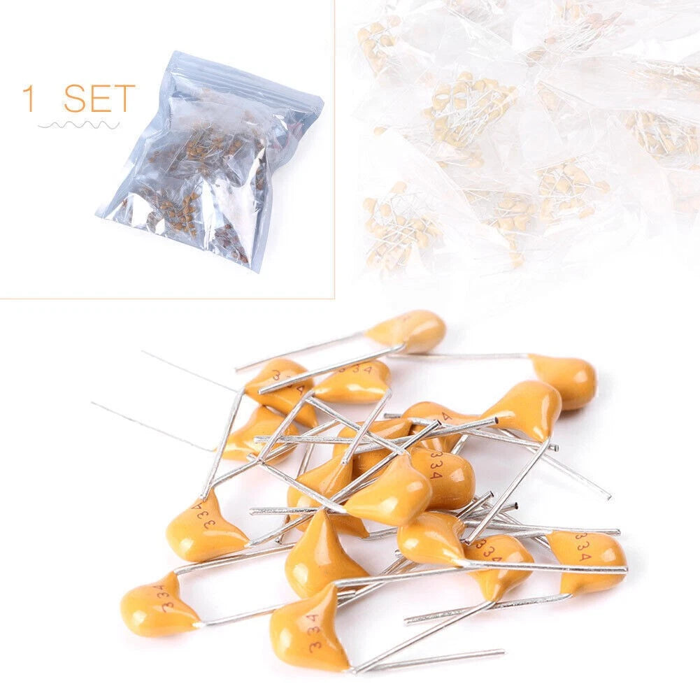 Set of 700 Monolithic Ceramic Capacitors 8pF–2.2uF Assorted Kit