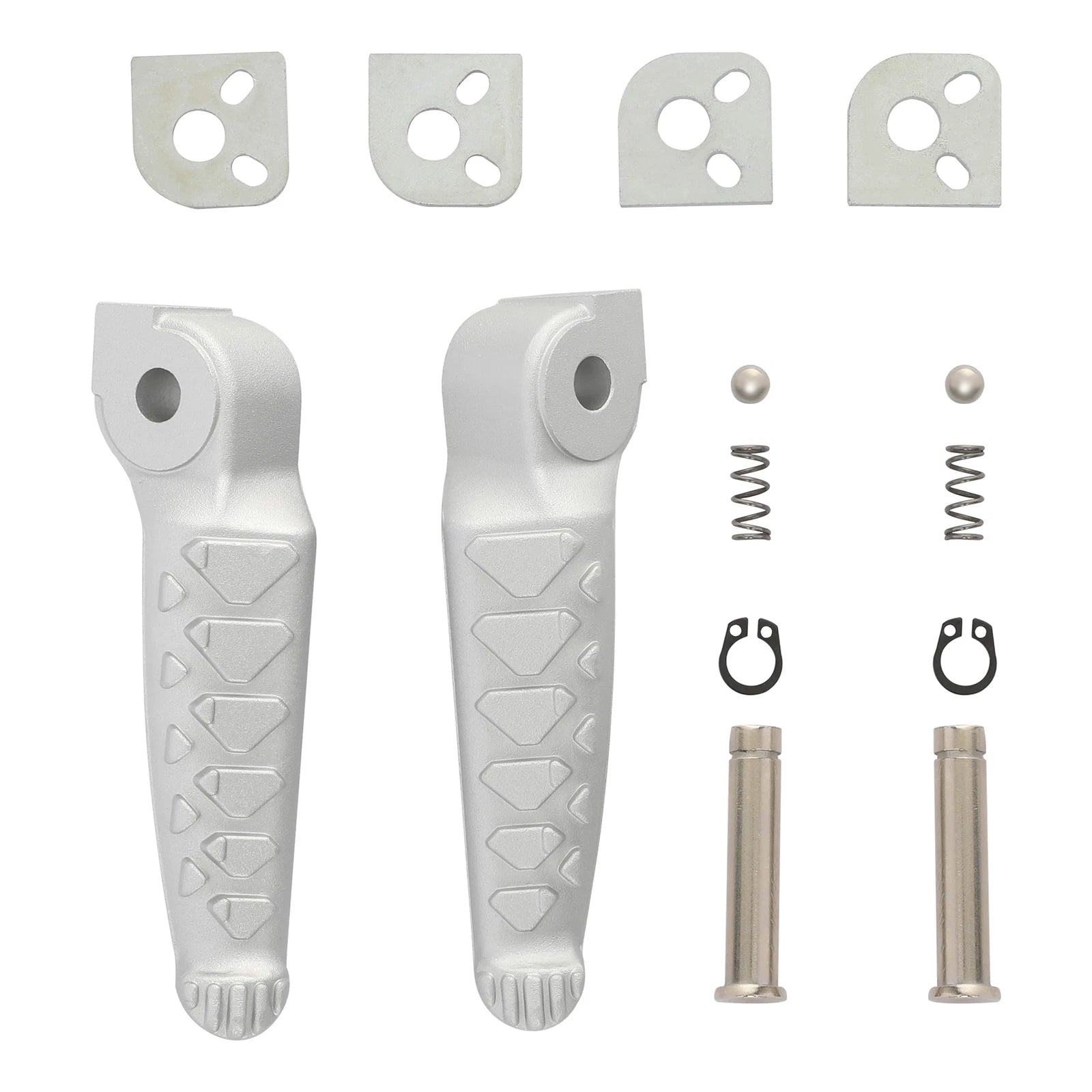 Rear Passenger Footpegs Footrests for Aprilia RS660 (2021–2025)