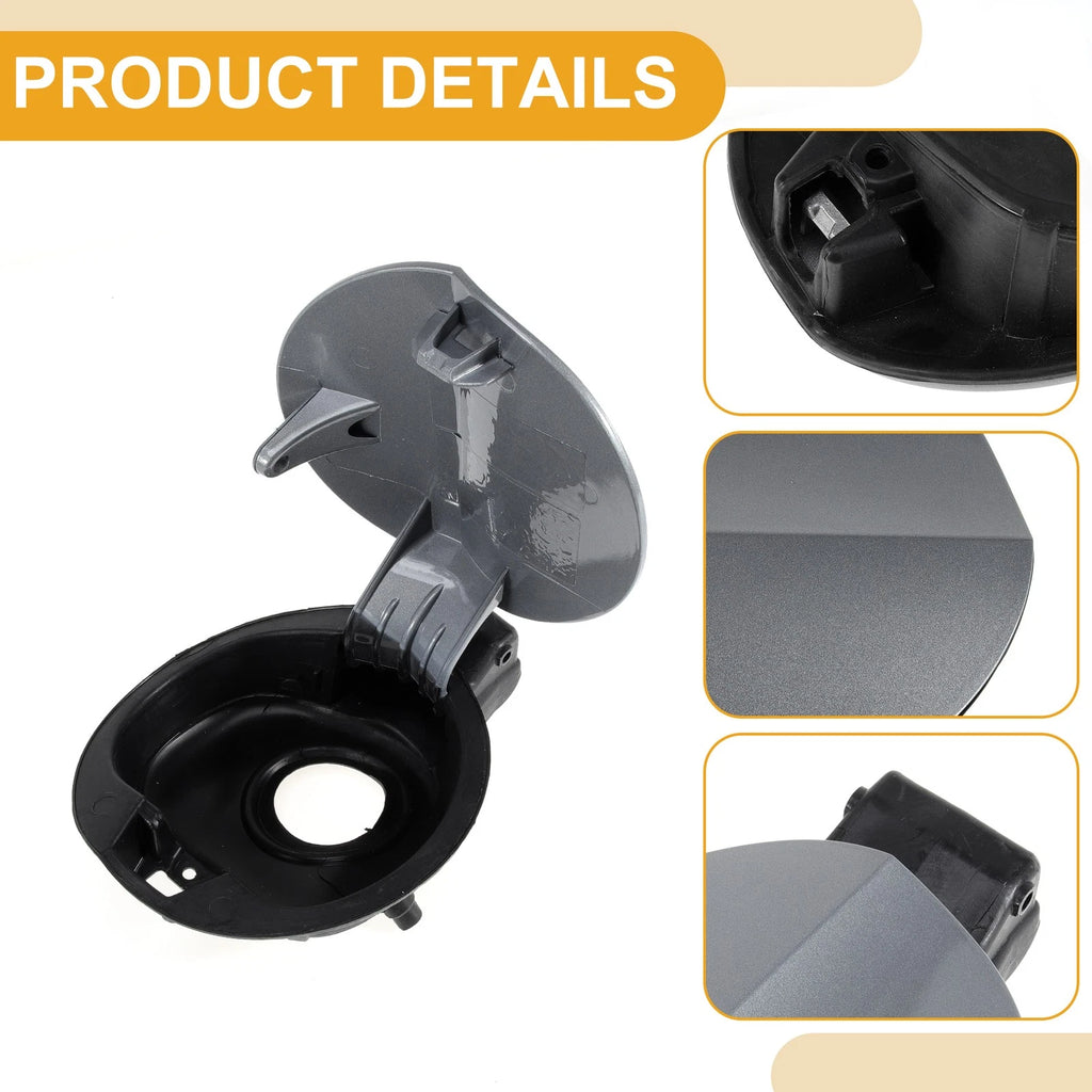 Fuel Tank Door Cap for Volkswagen CC (2006–2012) - Gray Filler Flap Cover