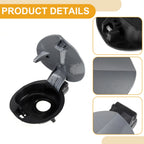 Fuel Tank Door Cap for Volkswagen CC (2006–2012) - Gray Filler Flap Cover