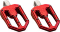 Pro Peg Moto V1 Foot Pegs for Harley V-Twin (2000–2024) - Red Anodized