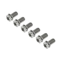 6pcs M10x10mm Titanium Torx Head Flange Screws for Motorcycle Bike