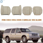 Tan Seat Covers for Cadillac Escalade (2003–2006) Front Both Sides