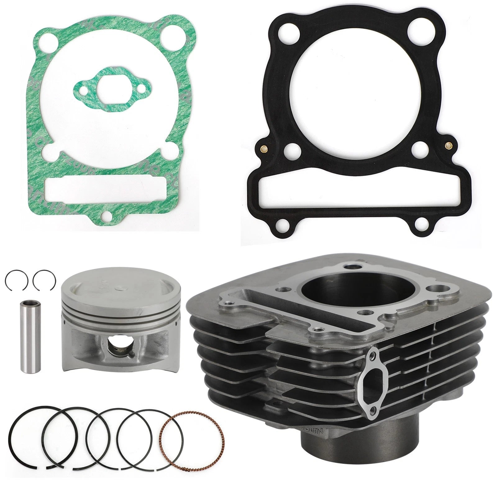 Cylinder Piston Gasket Set for Yamaha YFM350R Raptor 350 (2004–2013)