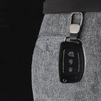 1x ABS Remote Key Shell 4-Button Resistant Grinding for Hyundai Sonata