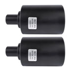 Set of 2 Carrier Roller Top Rollers for Kubota KX161-3 (2005–2015)