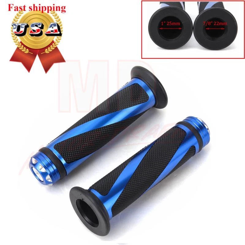 7/8" Gel Hand Grips for Honda Suzuki Yamaha Kawasaki (Motorcycle)