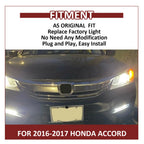 LED Fog Lights with Bezel Switch for Honda Accord (2016–2017)