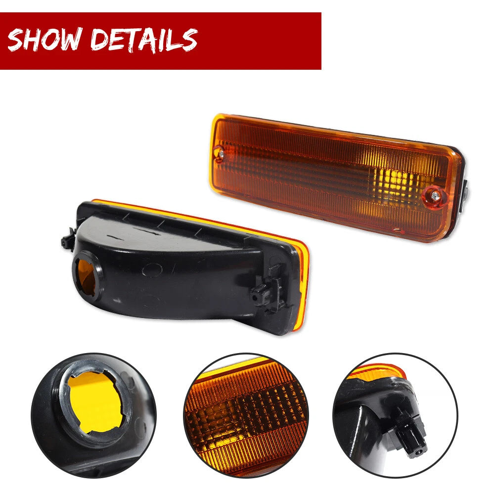 Turn Signal Corner Lights Pair for Toyota Pickup (1989–1995)