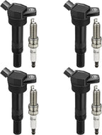Ignition Coil Pack and Spark Plugs for Hyundai Elantra Tucson (2017-2021)