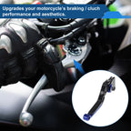 Adjustable Brake Clutch Lever for Honda CBR600RR (2003–2019) Black Blue