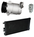 AC Compressor Kit with Condenser for Chevrolet Malibu Hybrid (2008–2008)