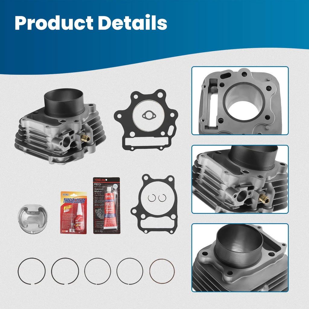Big Bore Cylinder Piston Gasket Kit for Honda Sportrax TRX300EX (1993–2008)