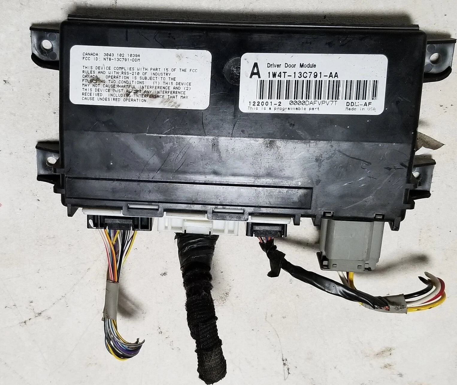 Driver Door Module for Lincoln LS Jaguar S-Type (2000–2002) 1W4T-13C791-AA