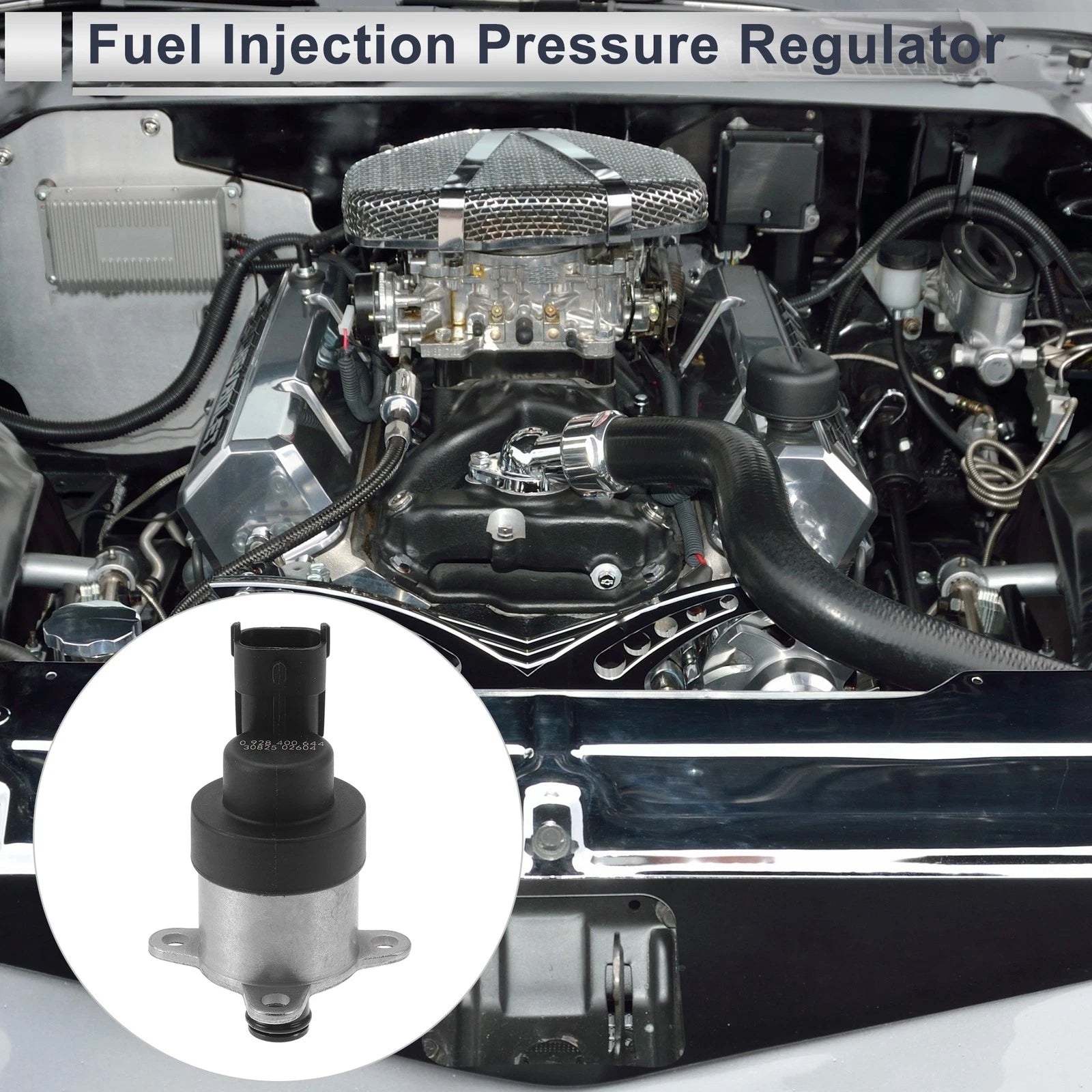 Fuel Pressure Regulator for Ford F250 (2006–2012) No. 0928400644 Metal