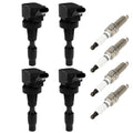 Set of 4 Ignition Coils & Spark Plugs for Hyundai Tucson (2016–2018)
