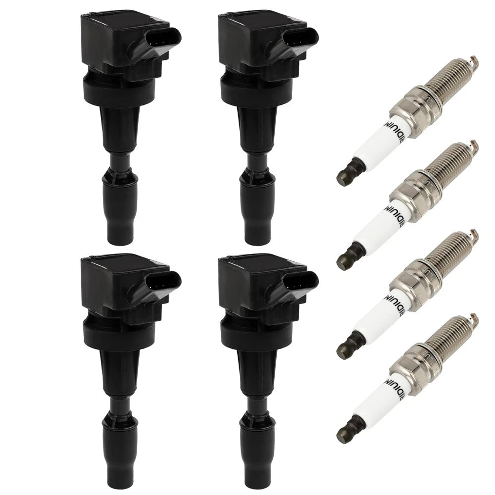 Set of 4 Ignition Coils & Spark Plugs for Hyundai Tucson (2016–2018)