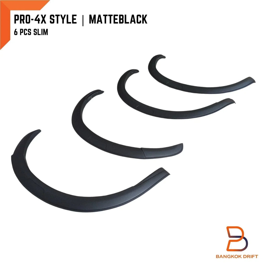 Matte Black Ute Guard Fender Flares for Nissan Navara D23 (2021-2024)