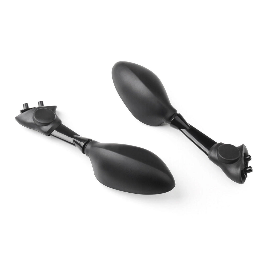 Black Pair Rear View Mirrors for BMW S1000RR (2010–2014)