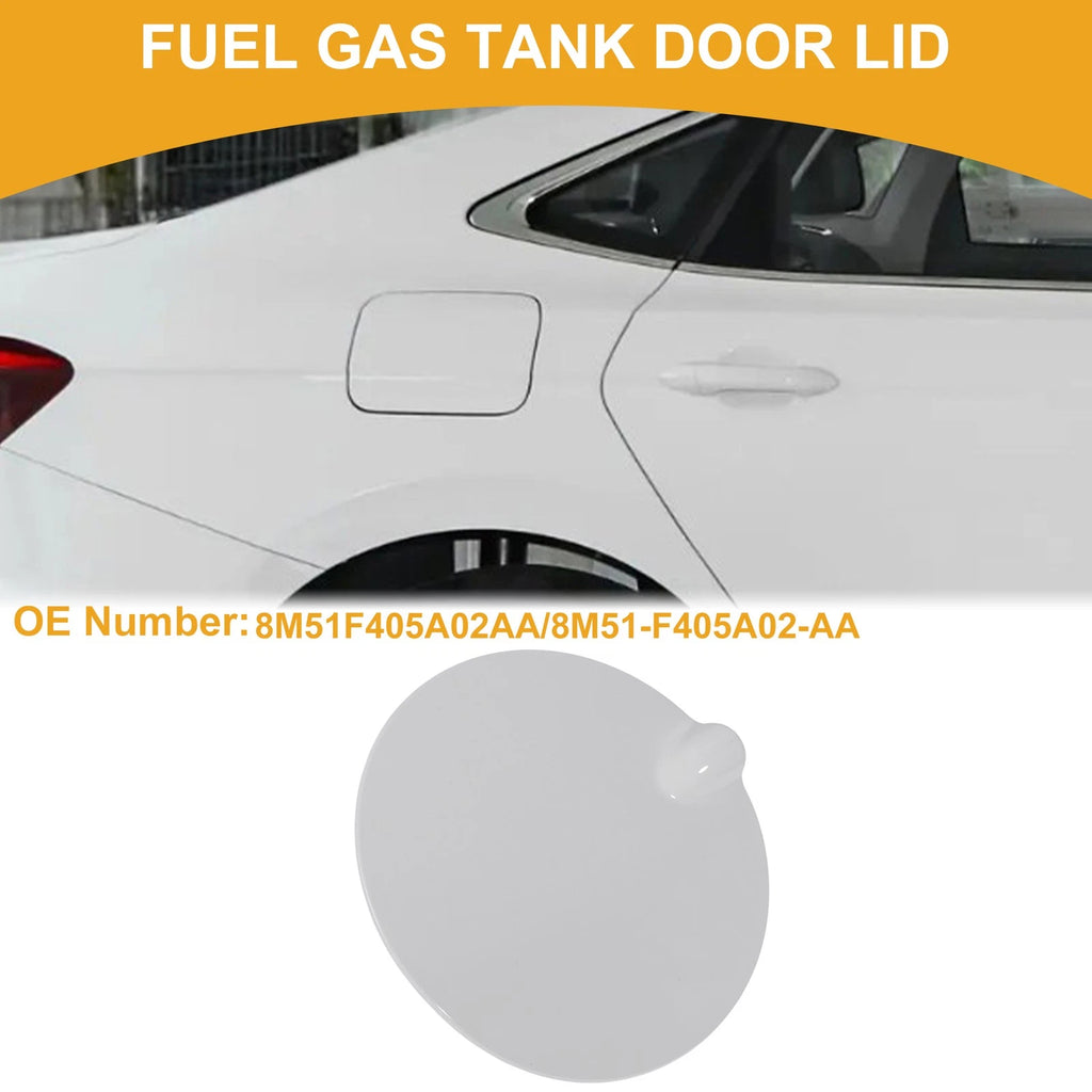 Fuel Tank Door Cap for Ford Focus MK2 MK3 (2008–2011) White