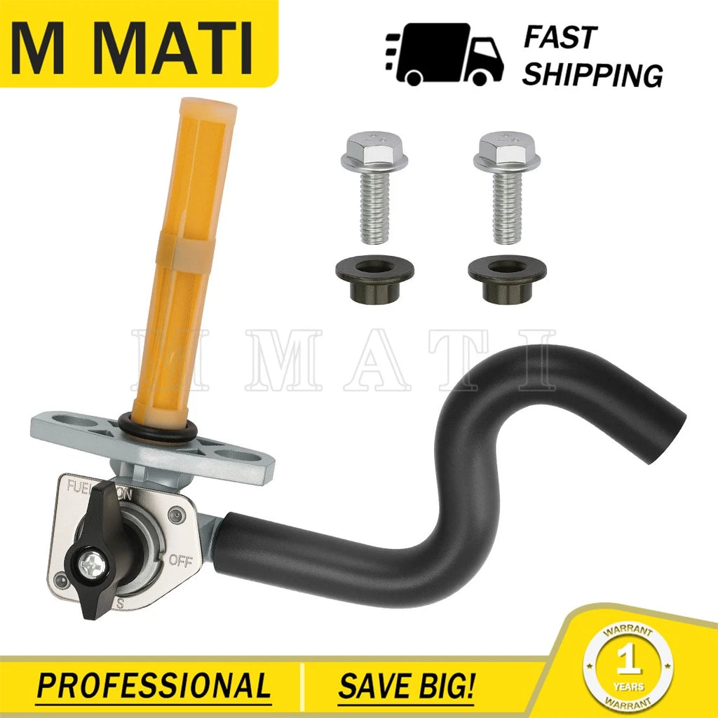 Fuel Valve Petcock Assembly & Tube for Honda TRX450R/TRX450ER (2004–2007)