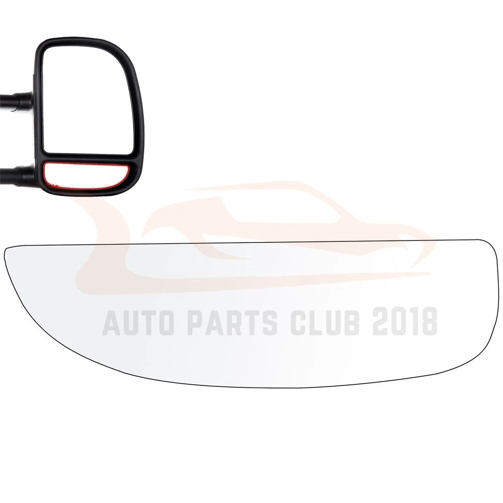 Towing Mirror Glass for Ford F-250 F-350 F-450 F-550 Super Duty (1999–2007) Left Side