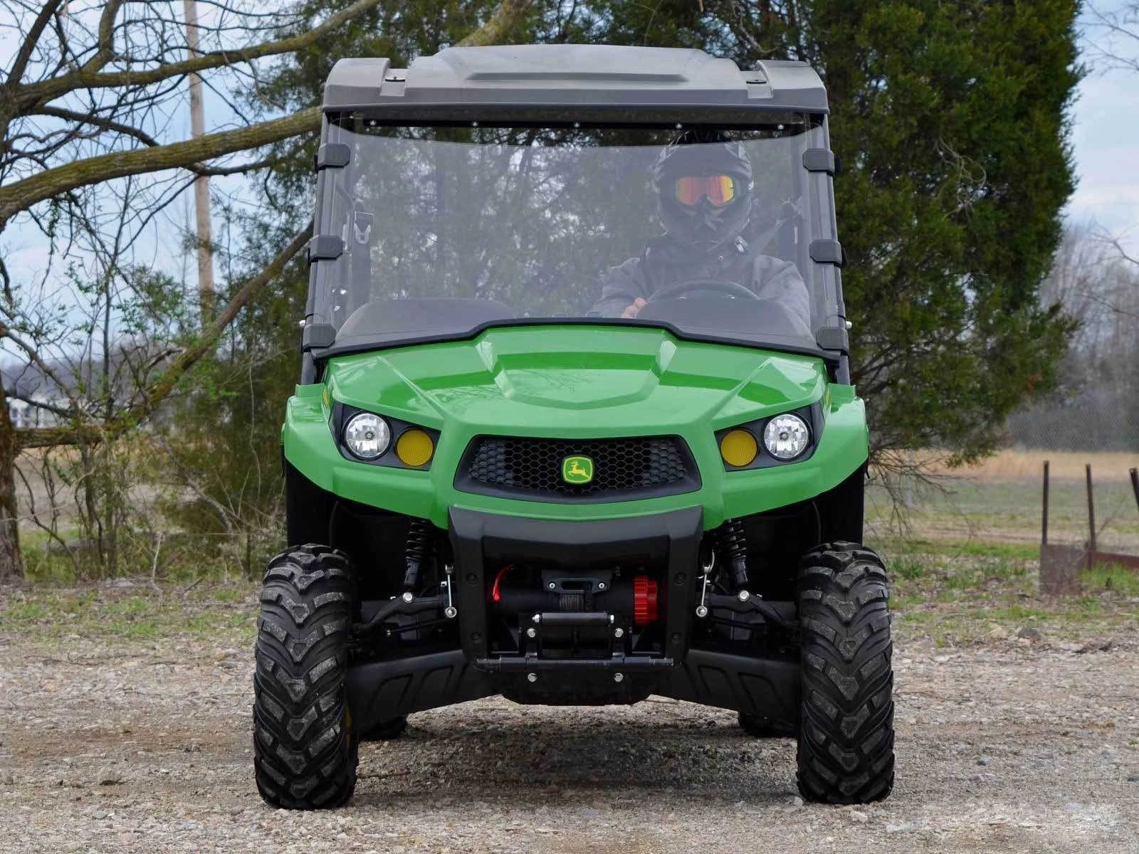 Scratch Resistant Full Windshield for John Deere Gator XUV (2014–2023)