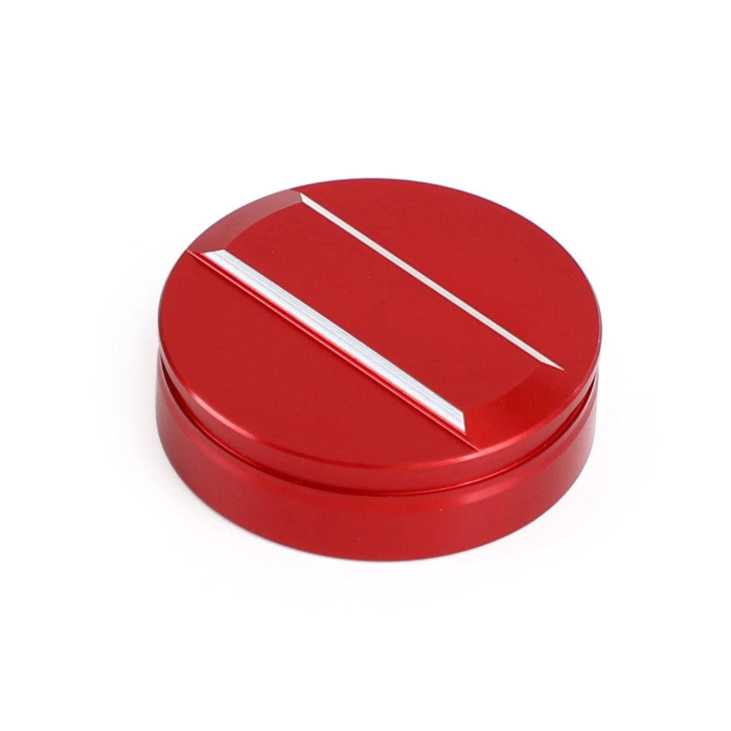 CNC Rear Brake Fluid Reservoir Cover Red for Ducati Monster 937 1100 1200 S (2021–2023)