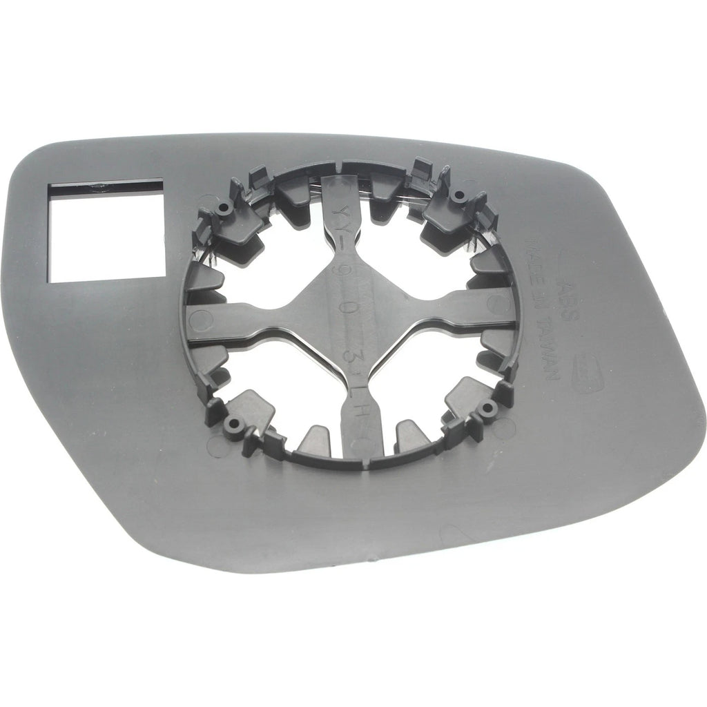 Driver Side Mirror Glass with Backing Plate for Nissan Sentra (2013–2018)