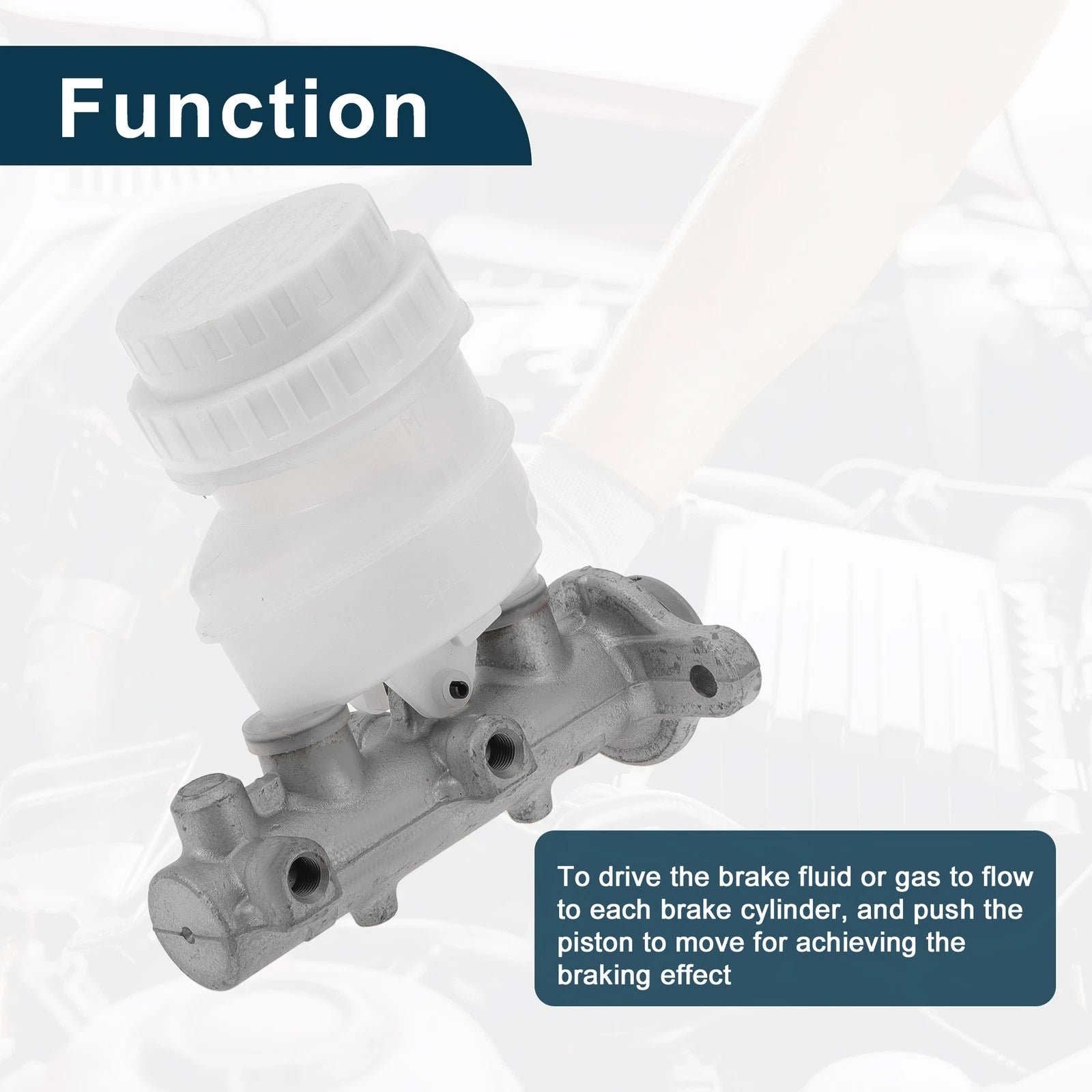 Brake Master Cylinder with Reservoir No.MN102441 for Mitsubishi L200 (2007–2015)