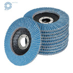 Set of 10 Zirconia Flap Discs 4-1/2" for Sanding and Grinding