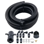 Baffled Oil Catch Can 750mL for Universal Applications (0.75L, AN10)