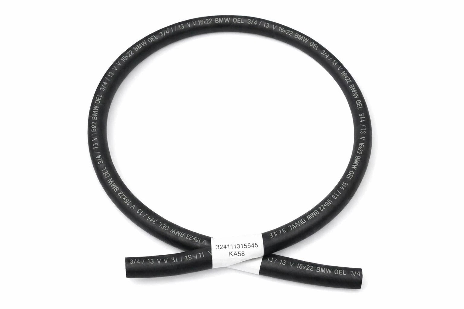 Power Steering Reservoir Hose for BMW 318i (1991–1992) 32411131545