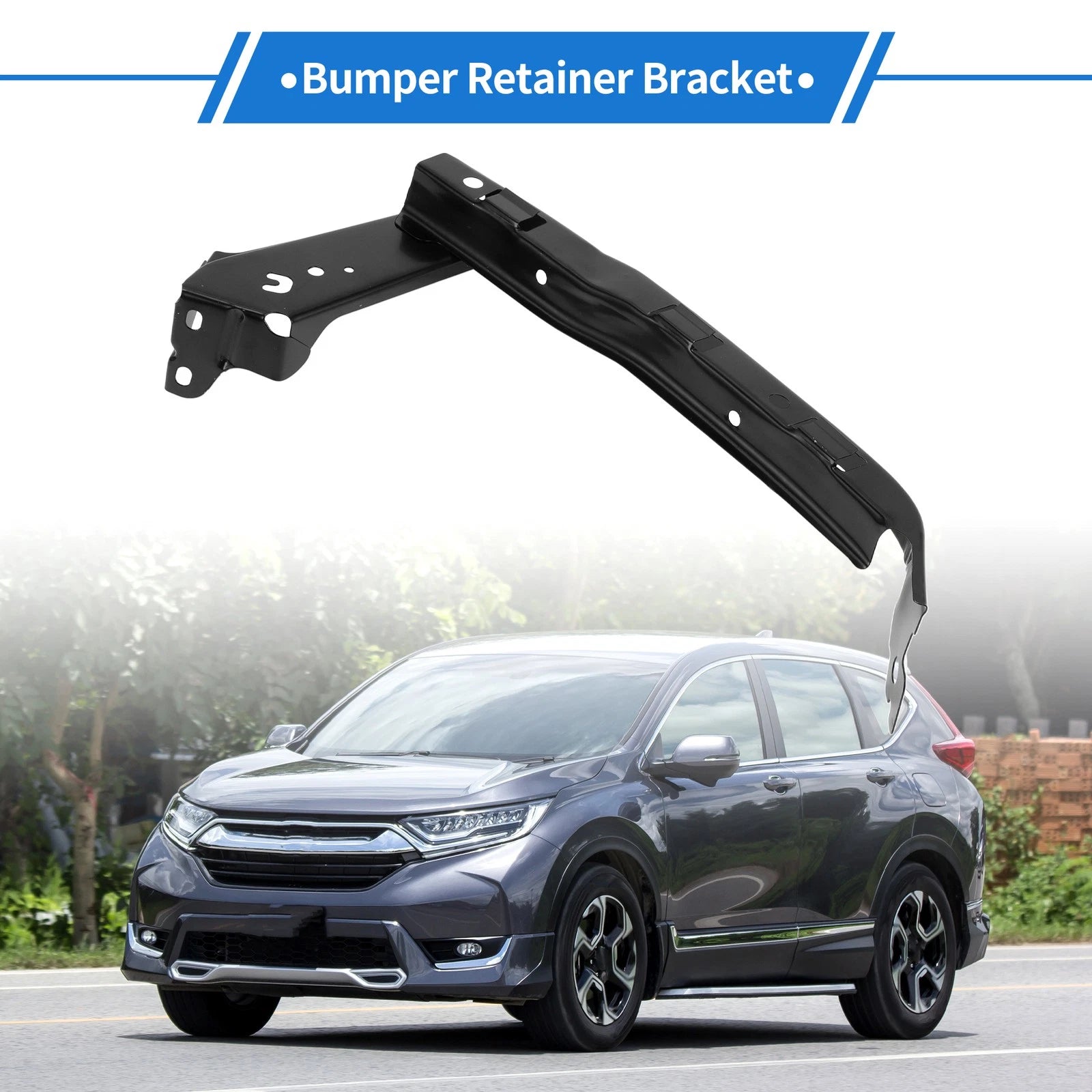 1 Pcs Front Right Bumper Retainer Bracket No. 71140S9A000 for Honda CR-V (2002–2006)