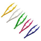 Lightweight Plastic Tweezers for Crafts and Bead Collections (Children's)